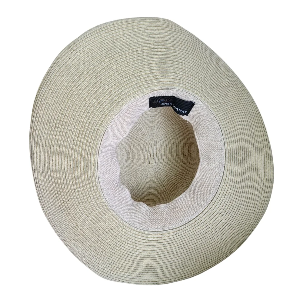 Greg Norman Signature Women's Straw Golf Hat Packable Summer Beach Sun Paper
